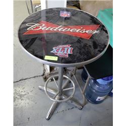 BUDWEISER BAR TABLE