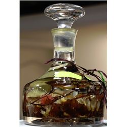 FLORAL DECANTER