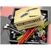 Image 1 : CRATE OF ASSORTED NEW TOOLS INCLUDING 1/2 TON