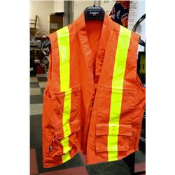 SEAM SAFETY VEST SIZE UNKNOWN