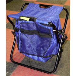 BLUE FOLD-OPEN CAMPERS/SPORTING EVENT