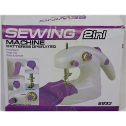 NEW 2 IN 1 BATTERY OPERATED SEWING MACHINE