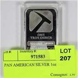 PAN AMERICAN SILVER 1oz BAR