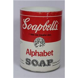 VINTAGE SOAPBELL'S ALPHABET SOAP CONTAINER