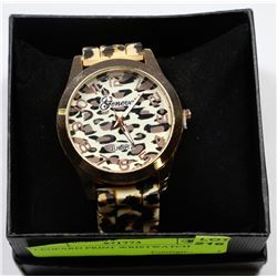 LEOPARD PRINT WRISTWATCH