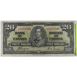 1937 TWENTY DOLLAR BANKNOTE