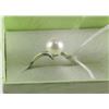 Image 1 : #15-.925 SILVER FRESH WATER PEARL SIZE 5 WHITE