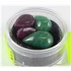 Image 1 : #33-NATURAL RUBY AND EMERALD 40TCW