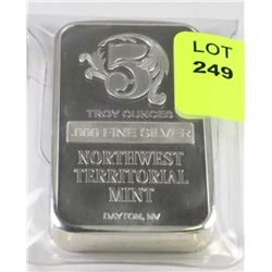 5oz SILVER BAR
