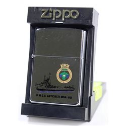 ZIPPO H.M.C.S. ANTICOSTI MSA-110 COLLECTIBLE