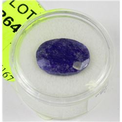 PRECIOUS CUT NATURAL BLUE SAPPHIRE GEMSTONE