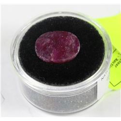 NATURAL AFRICAN RUBY GEMSTONE 9.85CT