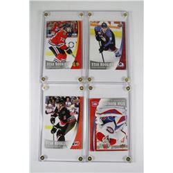 STAR ROOKIE CARDS UPPERDECK X4