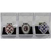 Image 1 : LOT OF THREE FASHION RINGS