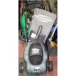 YARDWORKS LAWNMOWER ELECTRIC