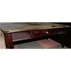 WOOD COFFEE TABLE WITH DRAWER