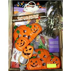 FLAT OF NEW HALLOWEEN DECORATIONS ON CHOICE