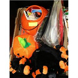 FLAT OF NEW HALLOWEEN DECORATIONS ON CHOICE