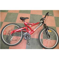 XGAMES FULL SUSP 21 SP MOUNTAIN BIKE