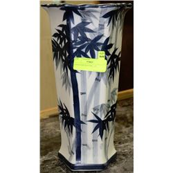 HAND PAINTED VASE - 14" ON CHOICE