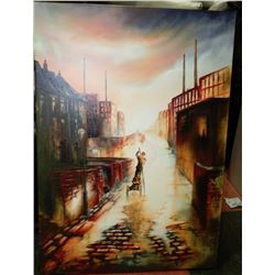 CANVAS  WALL  ART 39"X27"