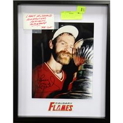 LANNY MCDONALD GUARANTEED AUTHENTIC AUTOGRAPH