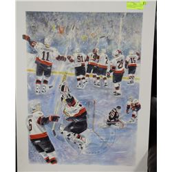 LTD EDITION 1700/17500  22"X28.5" OTTAWA SENATORS