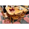 Image 1 : 6PC SOLID WOOD DINING ROOM SET