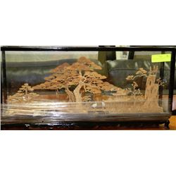 CORK CARVING DISPLAY