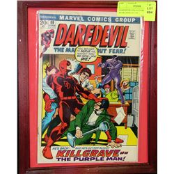 DAREDEVIL COLLECTORS COMIC BOOK DISPLAY # 88