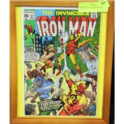 IRONMAN #27 -1960'S COMIC BOOK DISPLAY