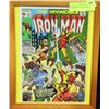 Image 1 : IRONMAN #27 -1960'S COMIC BOOK DISPLAY
