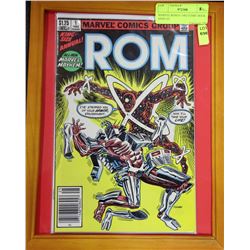 MARVEL ROM #1 1982 COMIC BOOK DISPLAY