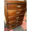 Image 1 : 5 DRAWER DRESSER