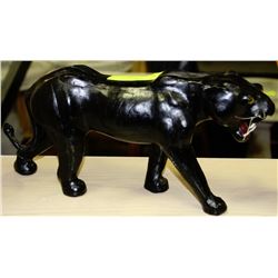 BLACK LEATHER PANTHER