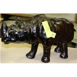 BLACK LEATHER RHINO