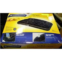 QUEEN SIZE AIR BED WITH BUILT IN FOOT PUMP