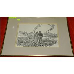 MERIDETH EVANS ART TITLED LLOYDMINSTER 1977