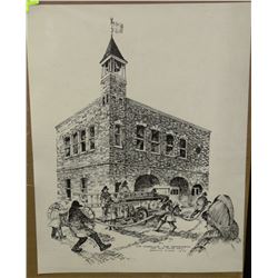 MEREDITH EVANS VEGREVILLE 1928 FIRE DEPARTMENT