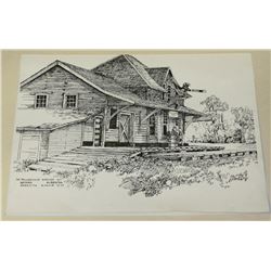 MEREDITH EVANS THE POLLOCKVILLE STATION AT HANNA