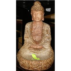 STONE BUDDHA BIRD FEEDER