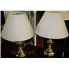 Image 1 : PAIR OF BRASS LAMPS
