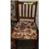 Image 1 : VINTAGE WOODEN CHAIR