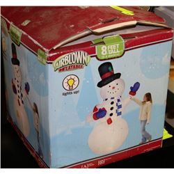 8FT INFLATABLE SNOWMAN