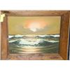 Image 1 : CANVAS PAINTED WOODFRAMED BY P.FISHER
