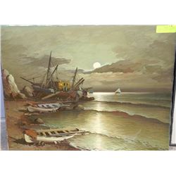 CANVAS PAINTING BY GAULIA FARNESE NO FRAME