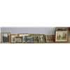 Image 1 : COLLECTION OF 11 VINTAGE ASSORTED PAINTINGS ON