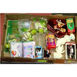 LOT OF MOVIE CHARACTER COLLECTIBLES & MORE