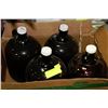 Image 1 : 4 BROWN JUGS