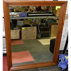 WOODEN MIRROR 35"X45"